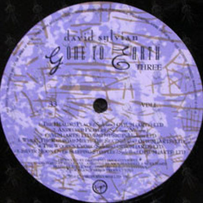 SYLVIAN-- DAVID - Gone To Earth - 4