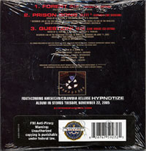 SYSTEM OF A DOWN - Hypnotize Value Added - 2