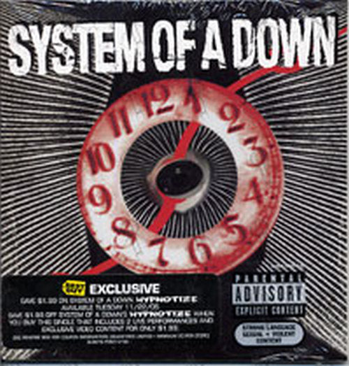 SYSTEM OF A DOWN - Hypnotize Value Added - 1