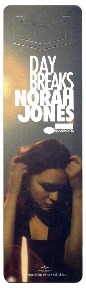 Norah Jones Day Break Bookmark
