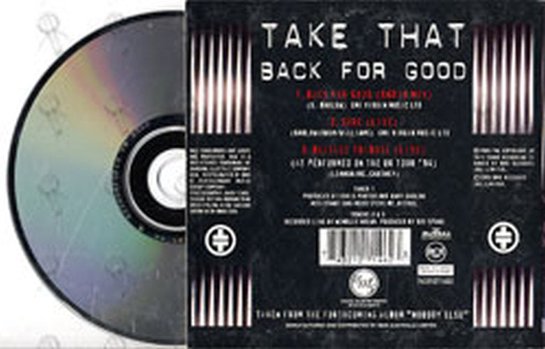 TAKE THAT - Back For Good - 2