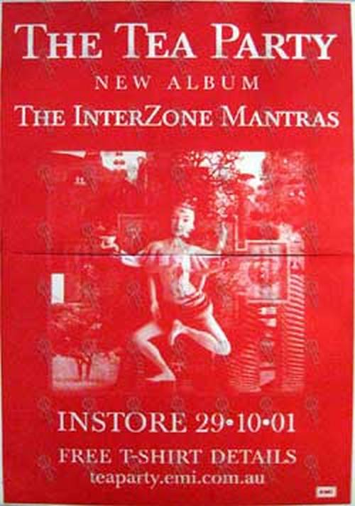 TEA PARTY-- THE - &#39;Interzone Mantras&#39; Album Poster - 1