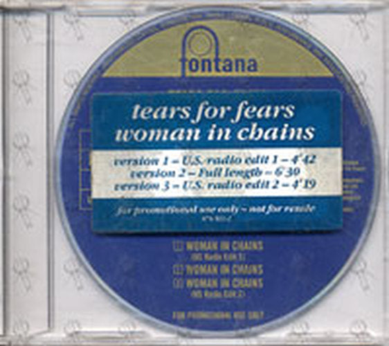 TEARS FOR FEARS - Woman In Chains - 1
