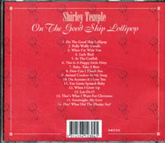 TEMPLE-- SHIRLEY - On The Good Ship Lollipop: Great Nostalgia - 2