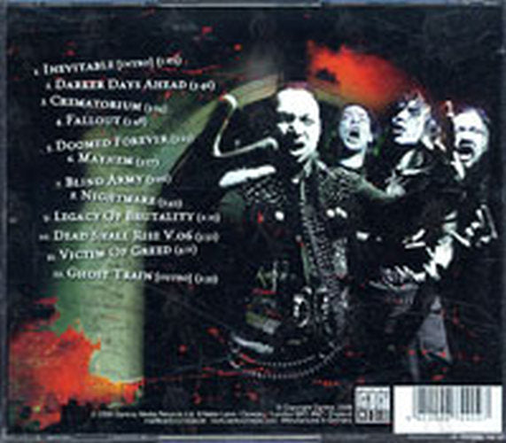 TERRORIZER - Dark Days Ahead - 2