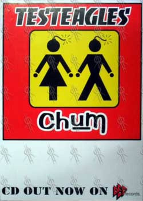 TESTEAGLES - 'Chum' Poster - 1