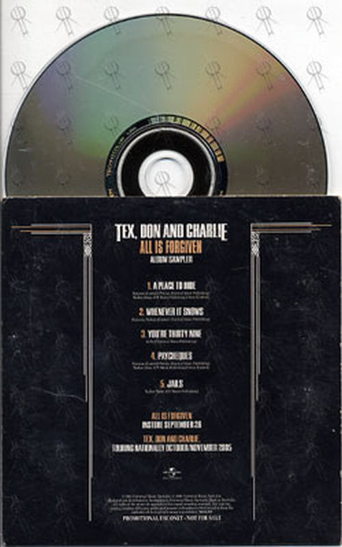 TEX-- DON AND CHARLIE - All Is Forgiven - 2