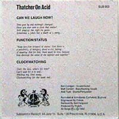 THATCHER ON ACID - 'Frank' Jr - 2
