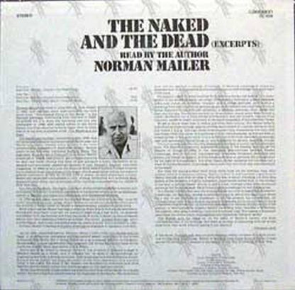 THE NAKED AND THE DEAD|NORMAN MAILER - The Naked And The Dead - 2