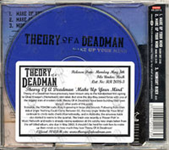 THEORY OF A DEADMAN - Make Up Your Mind - 2