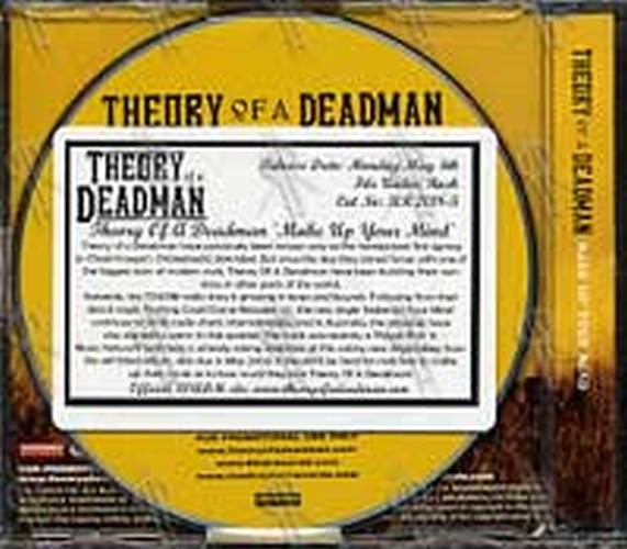 THEORY OF A DEADMAN - Make Up Your Mind - 2