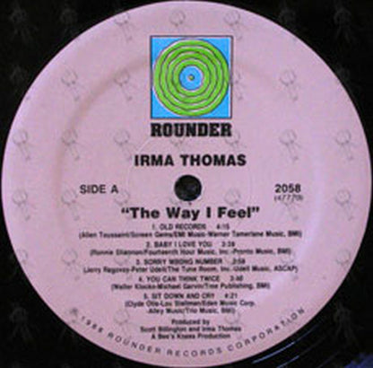 THOMAS-- IRMA - The Way I Feel - 3