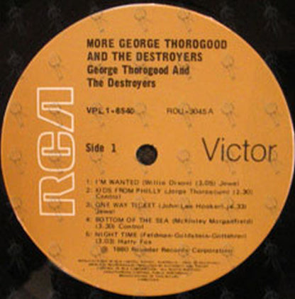 THOROGOOD & THE DESTROYERS-- GEORGE - More - 3
