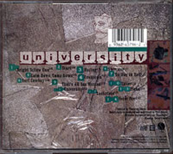 THROWING MUSES - University - 2