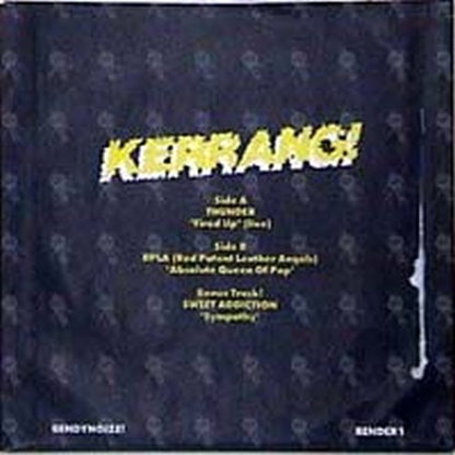 THUNDER|RPLA|SWEET ADDICTION - Kerrang! Bendynoize! - 2