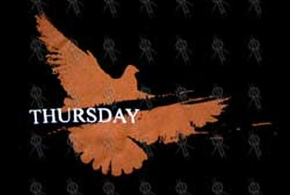 THURSDAY - Black Dove Symbol Australian Tour T-Shirt - 2