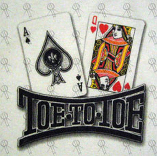 TOE TO TOE - White Blackjack Design T-Shirt - 2