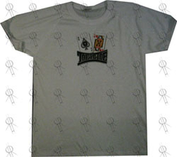 TOE TO TOE - White Blackjack Design T-Shirt - 1