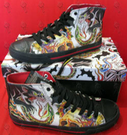 TOKYO HIRO - 'Muteki' Tattoo Design High-Top Shoes - 1
