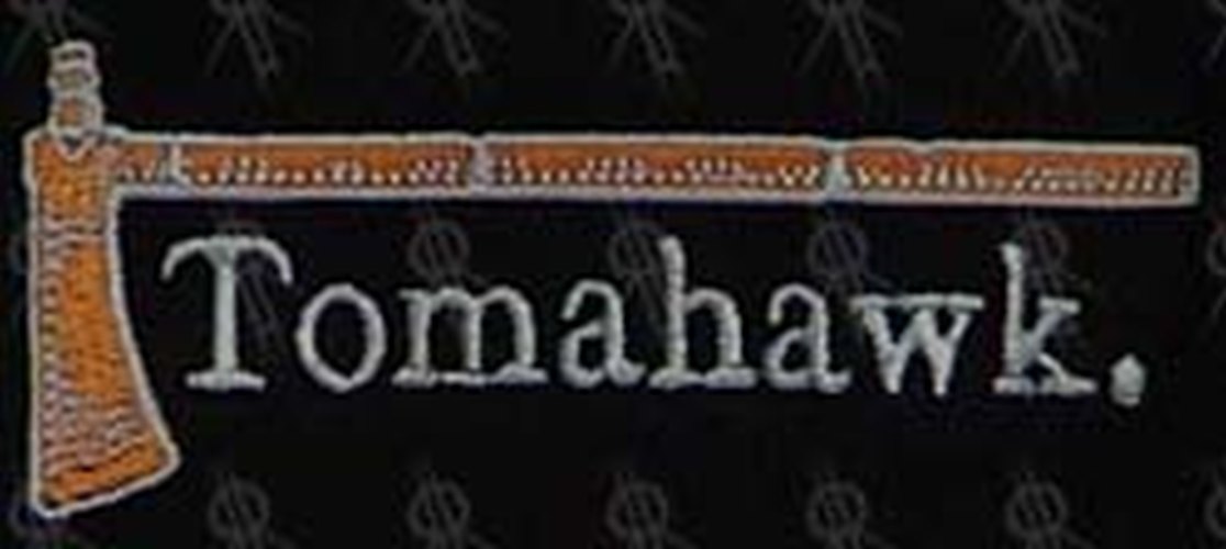 TOMAHAWK - Girls Black Embroidered 2002 Oz Tour T-Shirt - 2