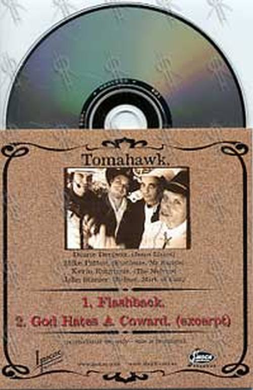 TOMAHAWK - &#39;Tomahawk&#39; Album Sampler - 2