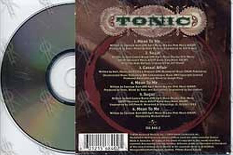 TONIC - Mean To Me / Sugar - 2