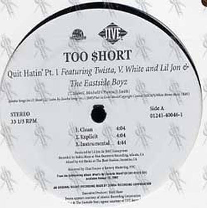 TOO SHORT - Quit Hatin' Pt. 1 - 2