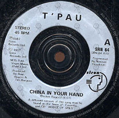 T'PAU - China In Your Hand - 2