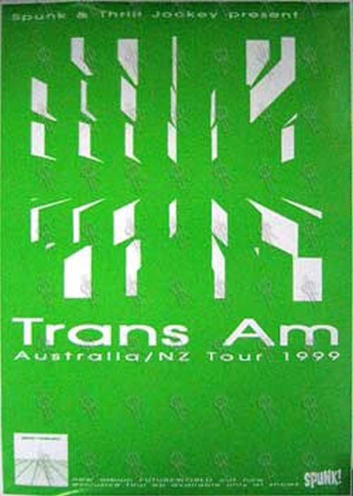 TRANS AM - Australia/New Zealand 1999 Tour Poster - 1