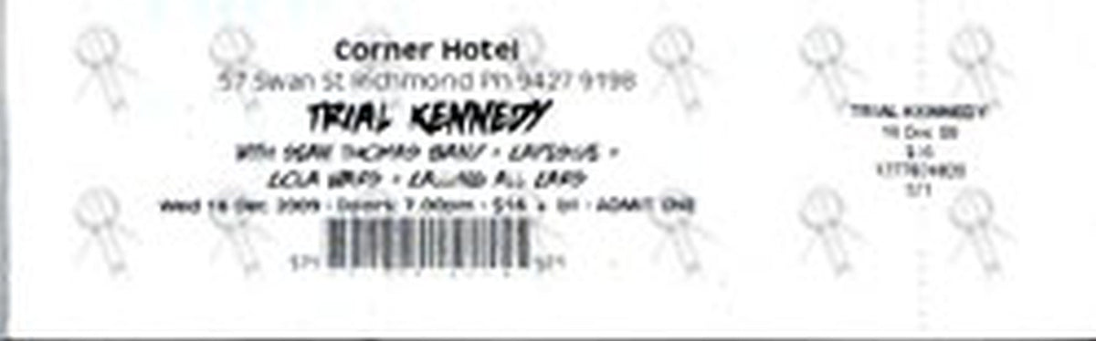 TRIAL KENNEDY - Corner Hotel