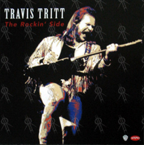 TRITT-- TRAVIS - &#39;The Rockin Side/The Lovin Side&#39; 12 Inch Flat - 2