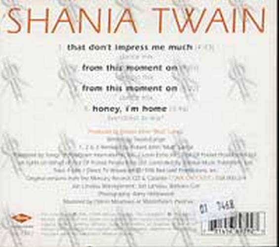 TWAIN-- SHANIA - That Don't Impress Me Much - 2