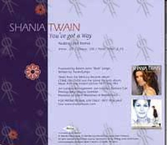 TWAIN-- SHANIA - You&#39;ve Got A Way - 2