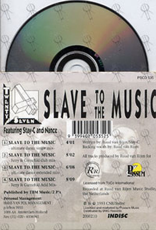 TWENTY 4 SEVEN - Slave To The Music (Featuring Stay-C &amp; Nance) - 2