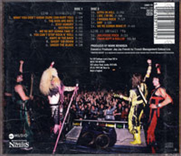 TWISTED SISTER - Live At Hammersmith - 2