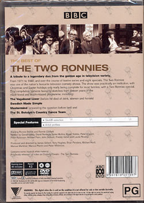 TWO RONNIES-- THE - The Best Of The Two Ronnies - 2