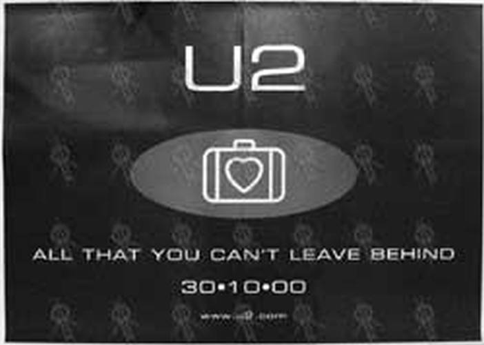 U2 - 'All That You Can't Leave Behind' Album Poster - 1