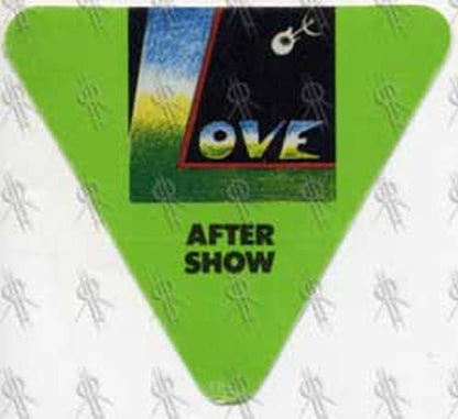 U2 - 'Lovetown' 1989 Australian Tour After Show Pass - 2
