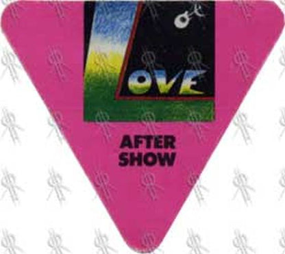 U2 - 'Lovetown' 1989 Australian Tour After Show Pass - 3