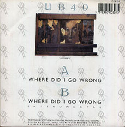 UB40 - Where Did I Go Wrong - 2