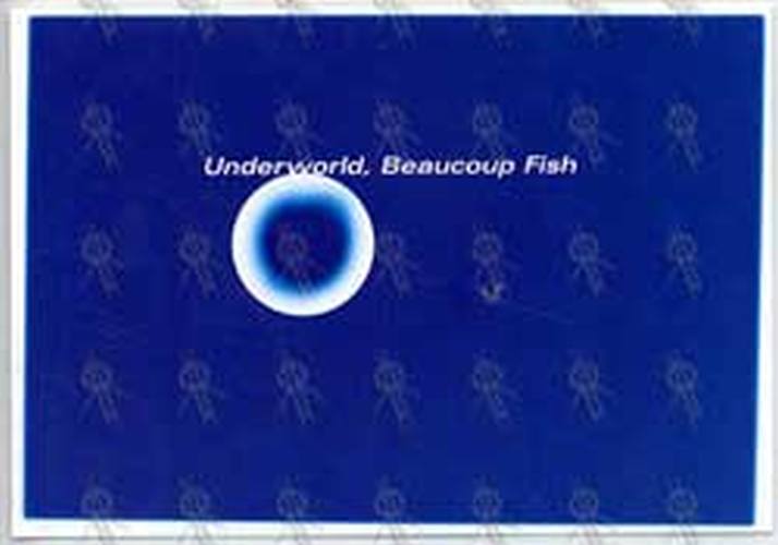 UNDERWORLD - &#39;Beaucoup Fish&#39; Laminated Postcard - 1