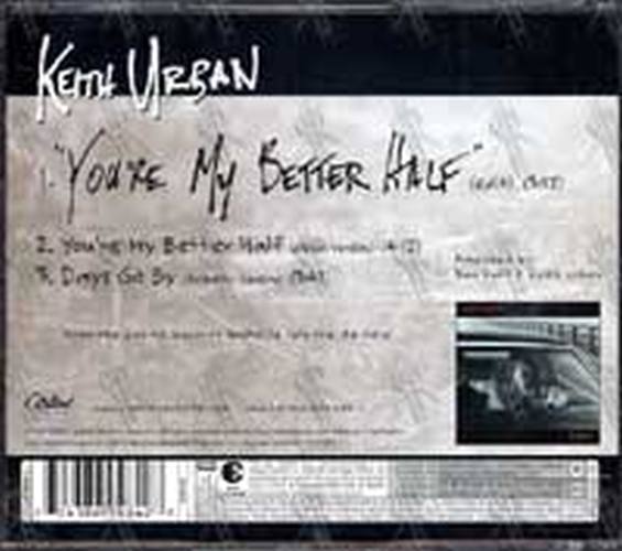 URBAN-- KEITH - You&#39;re My Better Half - 2