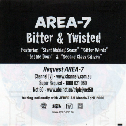 Bitter & Twisted Album Promo Sticker