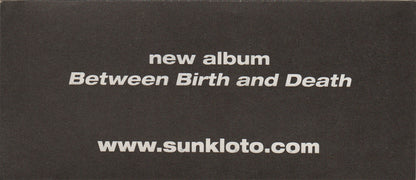 Between Birth And Death Album Silver Logo Sticker