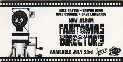 The Director's Cut Album Promo Sticker