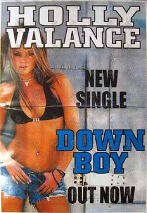 VALANCE-- HOLLY - &#39;Down Boy&#39; Single Poster - 1