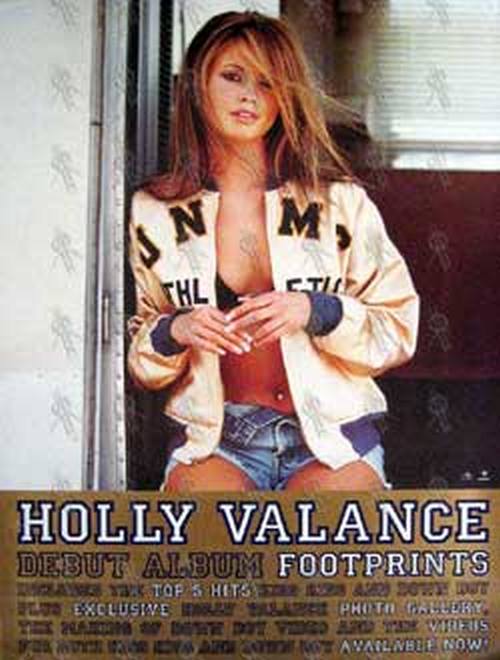 VALANCE-- HOLLY - &#39;Footprints&#39; Album Poster - 1
