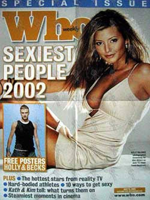 VALANCE-- HOLLY - &#39;Who Weekly&#39; - July 2002 - Newsagent Promo - 1
