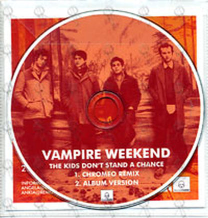 VAMPIRE WEEKEND - The Kids Don't Stand A Chance - 2
