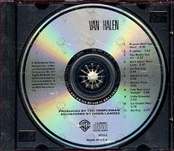 VAN HALEN - Self Titled - 3
